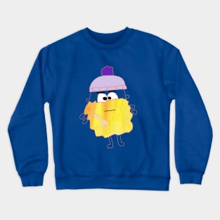 Classic Hipster Monster Crewneck Sweatshirt